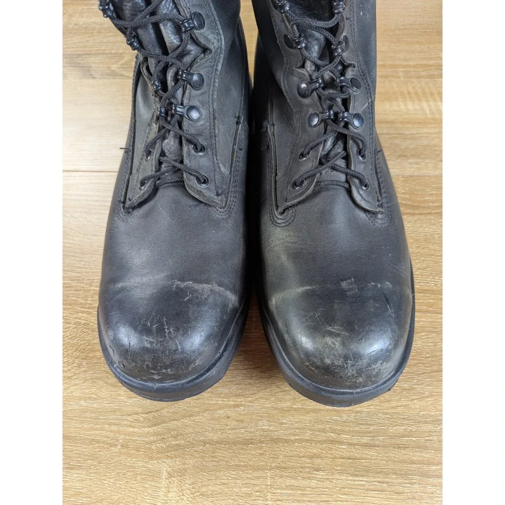 Belleville 360ST Boots Mens Size 14M Black Leather Steel Toe Made USA Military